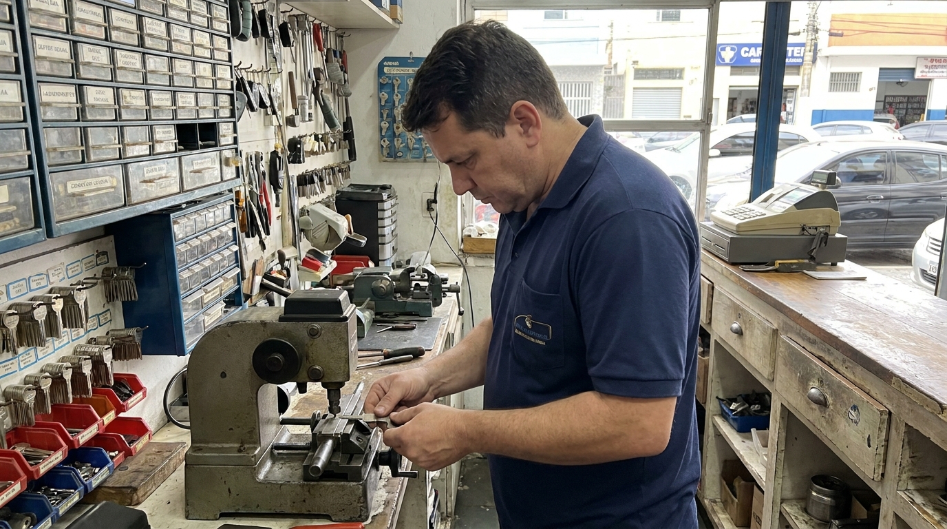 Confecção de Chave Automotiva profissional em Campina Grande‑PB