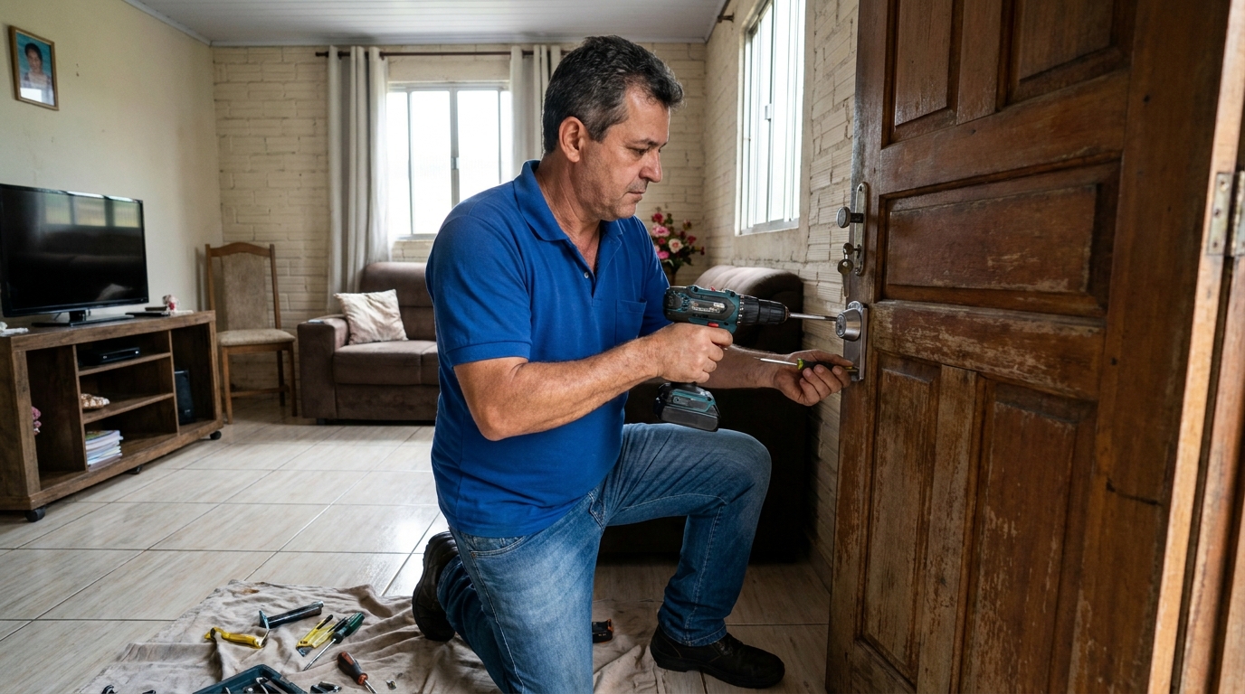 Serviço de Instalação de Fechadura Residencial em Campina Grande‑PB